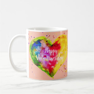 Happy Valentines Day Gay Couple LGBT Kaffeetasse