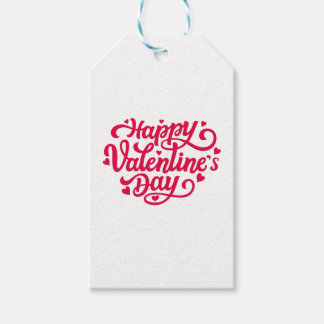 Happy Valentines Day Geschenkanhänger