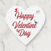 Happy Valentines Day Geschenkanhänger (Rückseite)