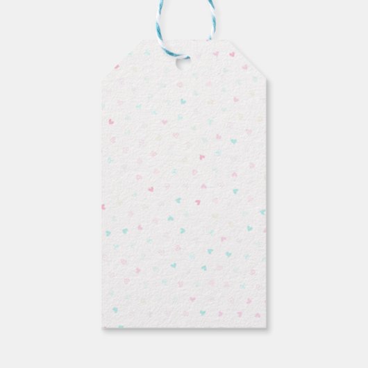 Happy Valentine's Day Geschenkanhänger (Rückseite)