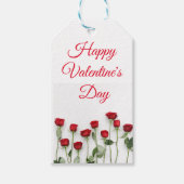 Happy Valentine's Day Geschenkanhänger (Vorderseite)
