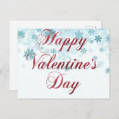 Happy valentine's day Geschenkkarte 2024 Postkarte (Vorne/Hinten)