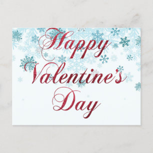 Happy valentine's day Geschenkkarte Feiertagspostkarte