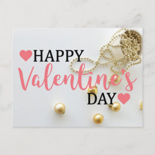 Happy Valentine's Day-Geschenkkarte Postkarte