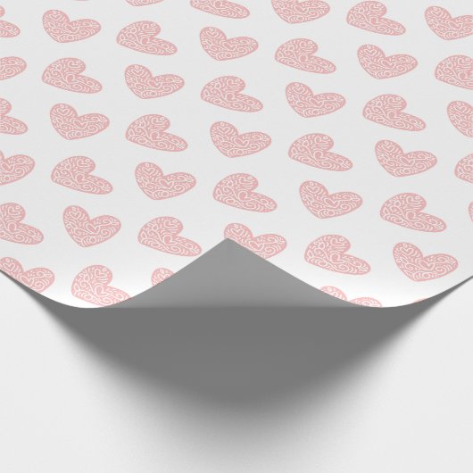 Happy Valentine's Day Geschenkpapier (Ecke)