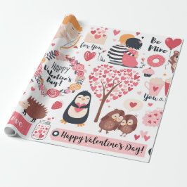 Happy Valentine's Day Geschenkpapier