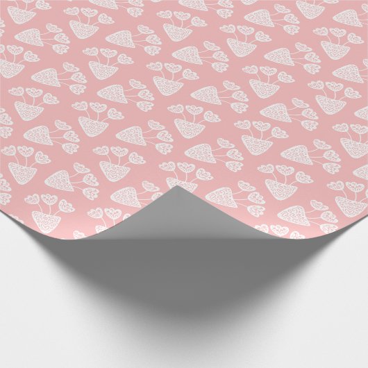 Happy Valentine's Day Geschenkpapier (Ecke)