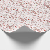 Happy Valentine's Day Geschenkpapier (Ecke)