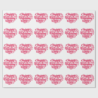 Happy Valentines Day Geschenkpapier