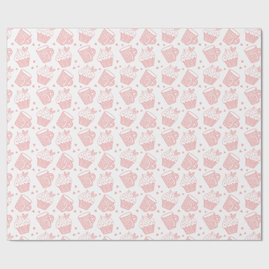 Happy Valentine's Day Geschenkpapier (Flach)