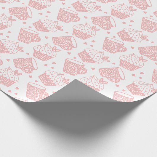 Happy Valentine's Day Geschenkpapier (Ecke)