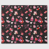 Happy Valentine's Day Geschenkpapier (Flach)