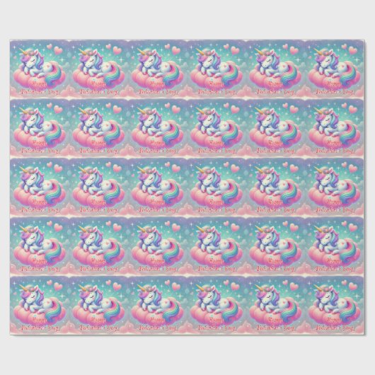 Happy Valentine's Day Geschenkpapier (Flach)