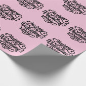 Happy Valentines Day Geschenkpapier (Ecke)