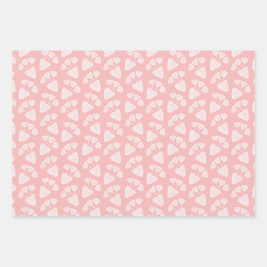 Happy Valentine's Day Geschenkpapier Set (Vorderseite 2)