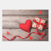 Happy Valentine's Day Geschenkpapier Set (Vorderseite 2)