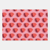 Happy Valentine's Day Geschenkpapier Set (Vorderseite)