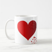 Happy valentine's day gift Design Kaffeetasse (Links)