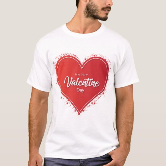 Happy valentine's day gift T - Shirt (Vorderseite)