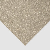 Happy Valentine's Day Glittery Gold Black Custom Seidenpapier (Detail)