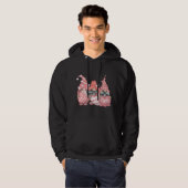 Happy Valentines Day Gnome Couple Matching Geschen Hoodie (Vorne ganz)