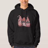 Happy Valentines Day Gnome Couple Matching Geschen Hoodie (Vorderseite)
