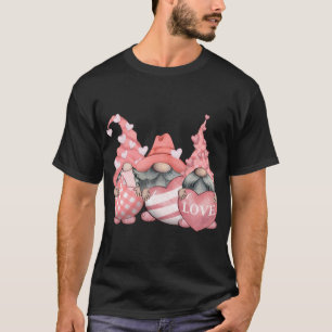 Happy Valentines Day Gnome Couple Matching Geschen T-Shirt