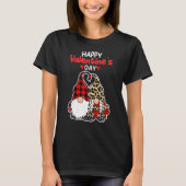 Happy Valentines Day Gnomes Couple Valentines Day T-Shirt (Vorderseite)