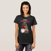 Happy Valentines Day Gnomes Couple Valentines Day T-Shirt (Vorne ganz)