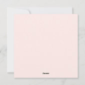 Happy Valentines Day Goldendoodle Hunde Feiertagskarte (Rückseite)