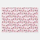 Happy Valentines Day Great Dane Hunde Geschenkpapier Set (Vorderseite)