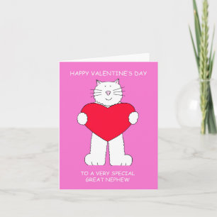 Happy Valentine's Day Great Nephew Karte