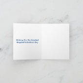 Happy Valentine's day Großtochter Karte (Innenseite)