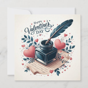 Happy Valentines Day Grußkarten Karte