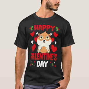 Happy Valentines Day Guinea Schwein Herz Liebe Tie T-Shirt