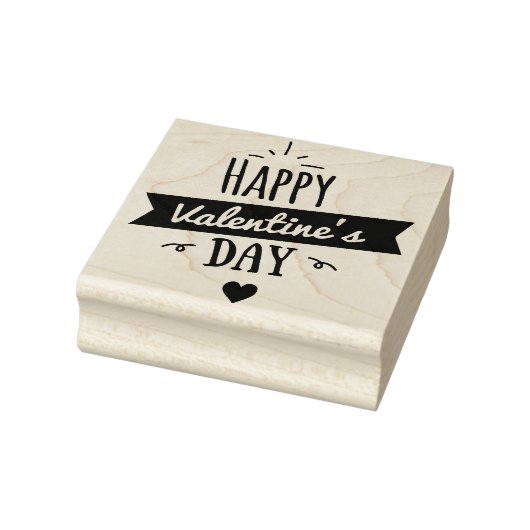 Happy Valentines Day Gummistempel (Stempel)