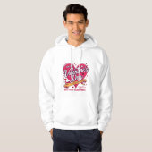 Happy Valentine's Day Heart Men's Hoodie (Vorne ganz)