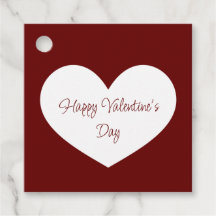 Happy Valentine's Day Heart Niedlich Red