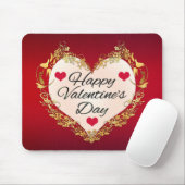 Happy Valentine's Day Heart Shape-47949 Mousepad (Mit Mouse)