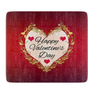 Happy Valentine's Day Heart Shape-47949 Schneidebrett