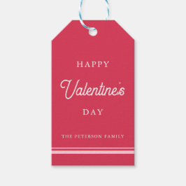 Happy Valentine's Day Heart Valentines   Geschenkanhänger