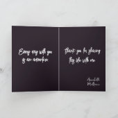 Happy Valentines Day Hearts und Geschenke Karte (Innenseite)