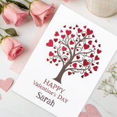 Happy Valentines Day Herz Karte