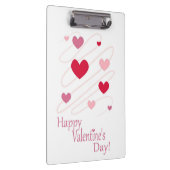 "HAPPY VALENTINE'S DAY" - HERZEN KLEMMBRETT (Rechts)