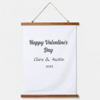 Happy Valentine's Day hinzufügen Namensdatum einfa