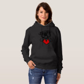 Happy Valentine's Day Hoodie (Vorne ganz)
