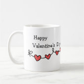 Happy Valentine's Day Horse Kaffeetasse (Links)