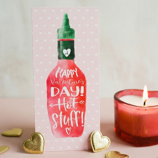 Happy Valentine's Day Hot Suff | Heißsauce Flasche