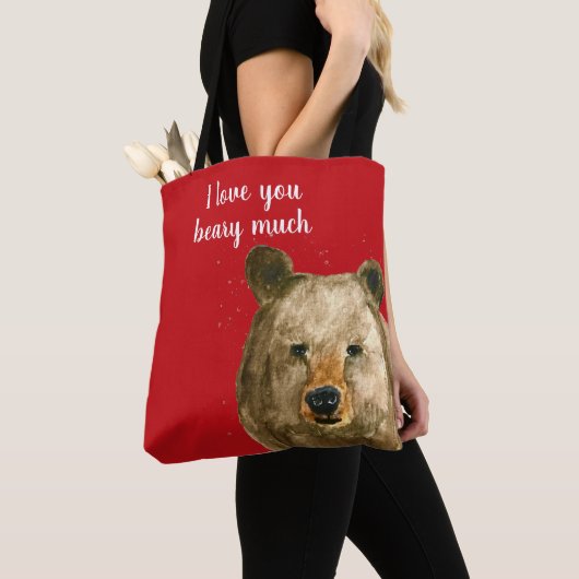 Happy Valentine's Day I Liebe Sie beary viel Tasche (Von Nahem)