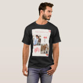 Happy Valentine's Day Ihr Foto T-Shirt (Vorne ganz)